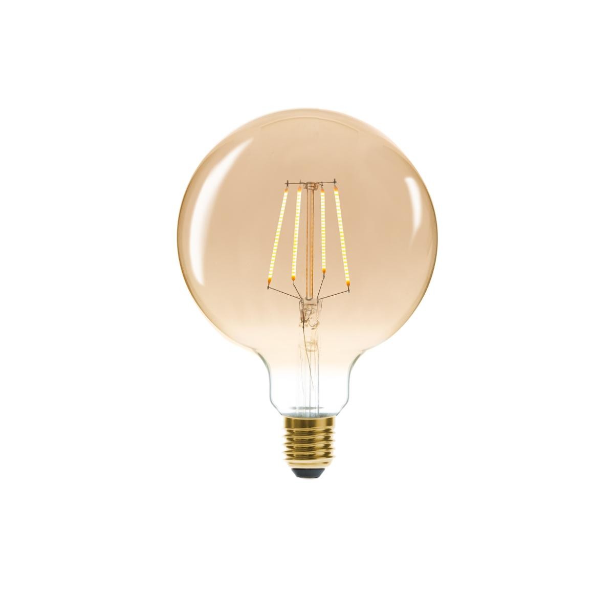 AMPOULE LED DÉCORATIVE AMBRÉ G125 4W