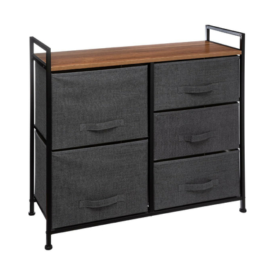 rangement-5-tiroirs-gris-fonce