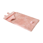 sac-de-couchage-doux-lapin-rose-avec-pompon-70-x-155-cm