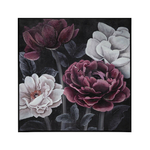 toile-murale-peinte-theme-fleurs-avec-cadre-noir-58-x-58-cm