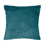 coussin-dehoussable-bleu-canard-en-fourrure-motif-en-relief-45-x-45-cm