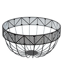 Corbeille en métal laqué (lot de 4