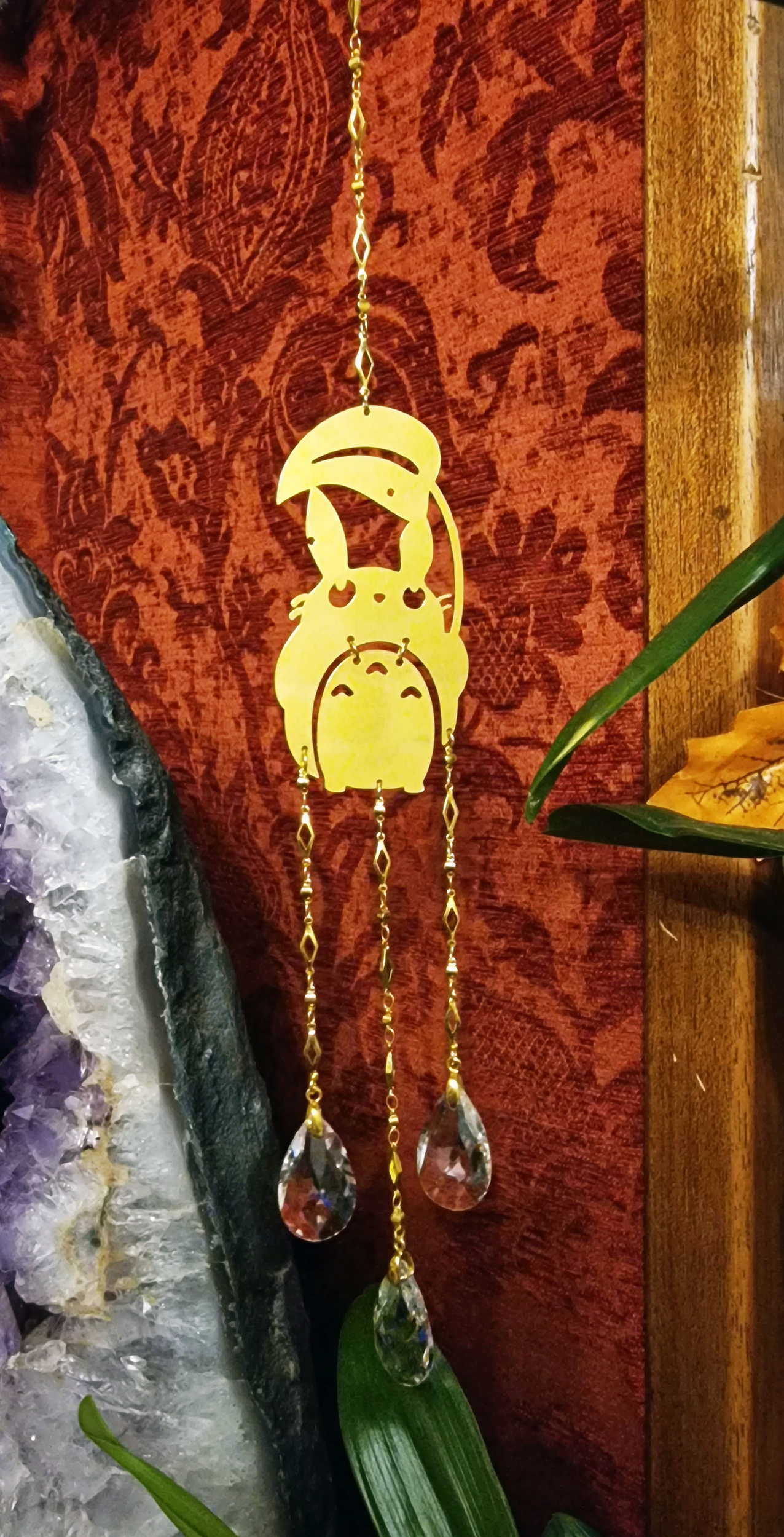 Créer un magnifique suncatcher avec cette perle en verre à facettes !