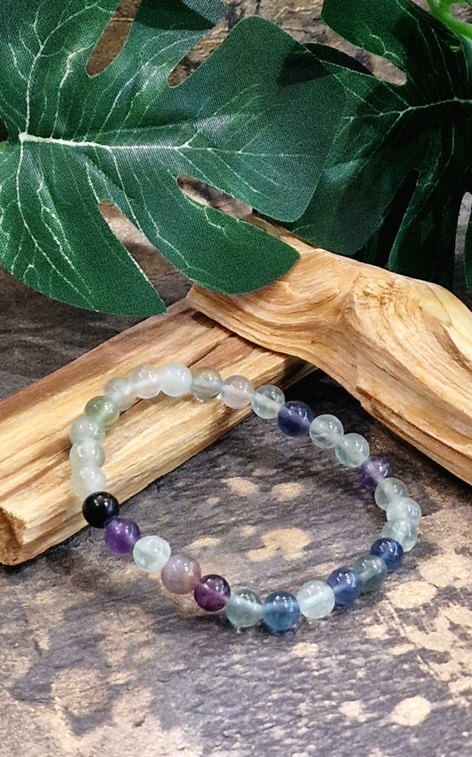 Bracelet 6mm fluorine