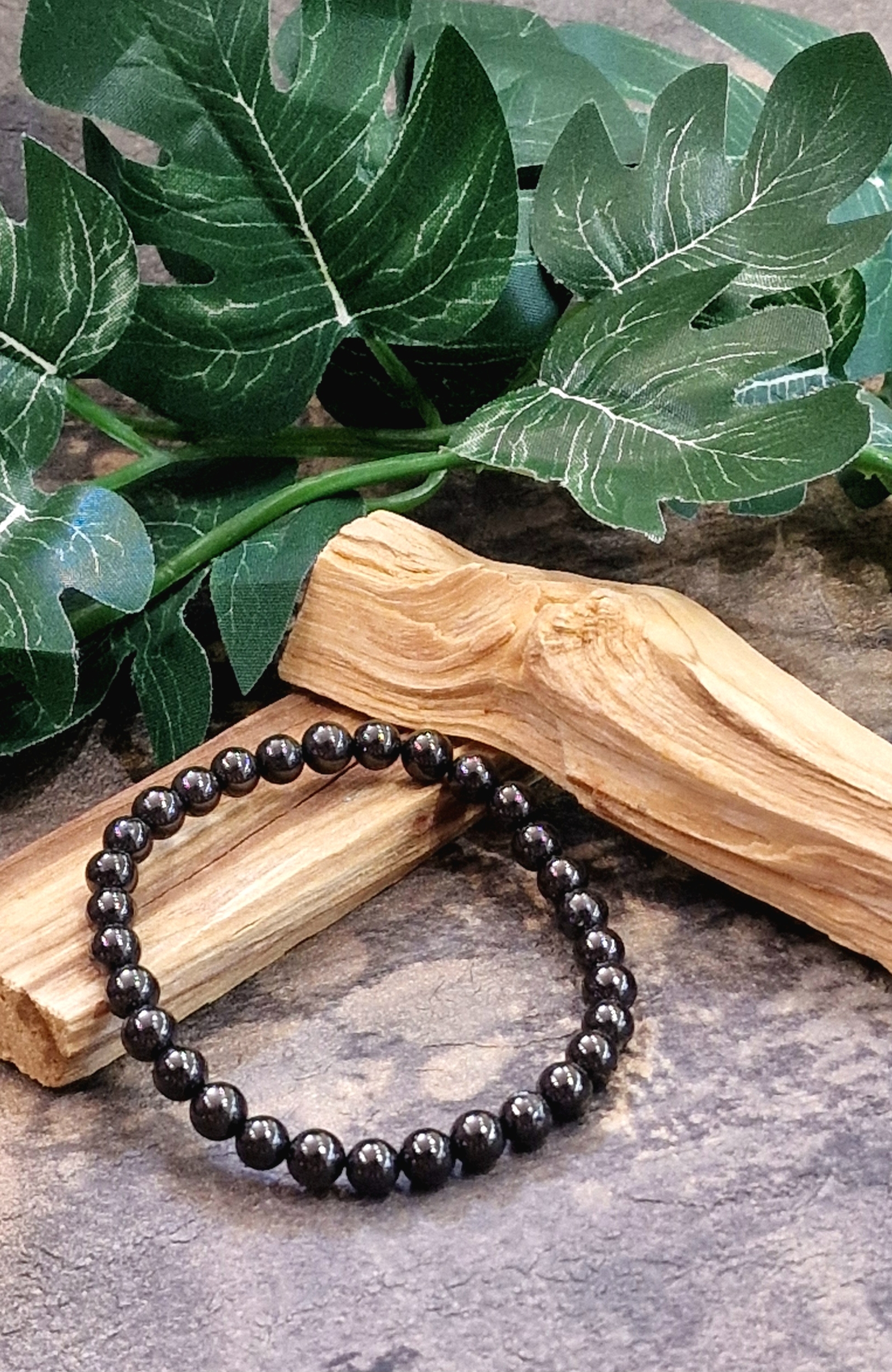 Bracelet 6mm shungite