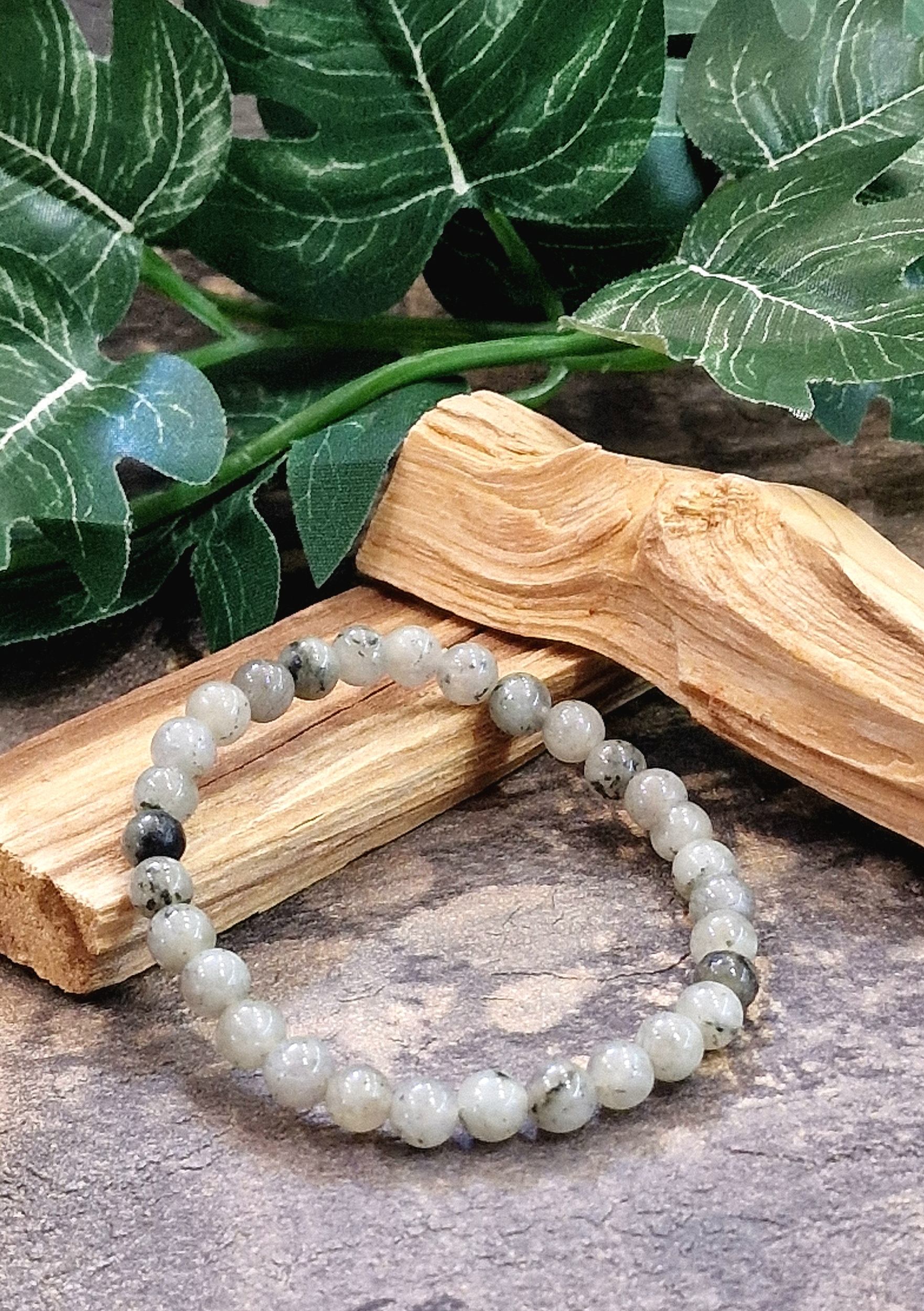 Bracelet 6mm labradorite
