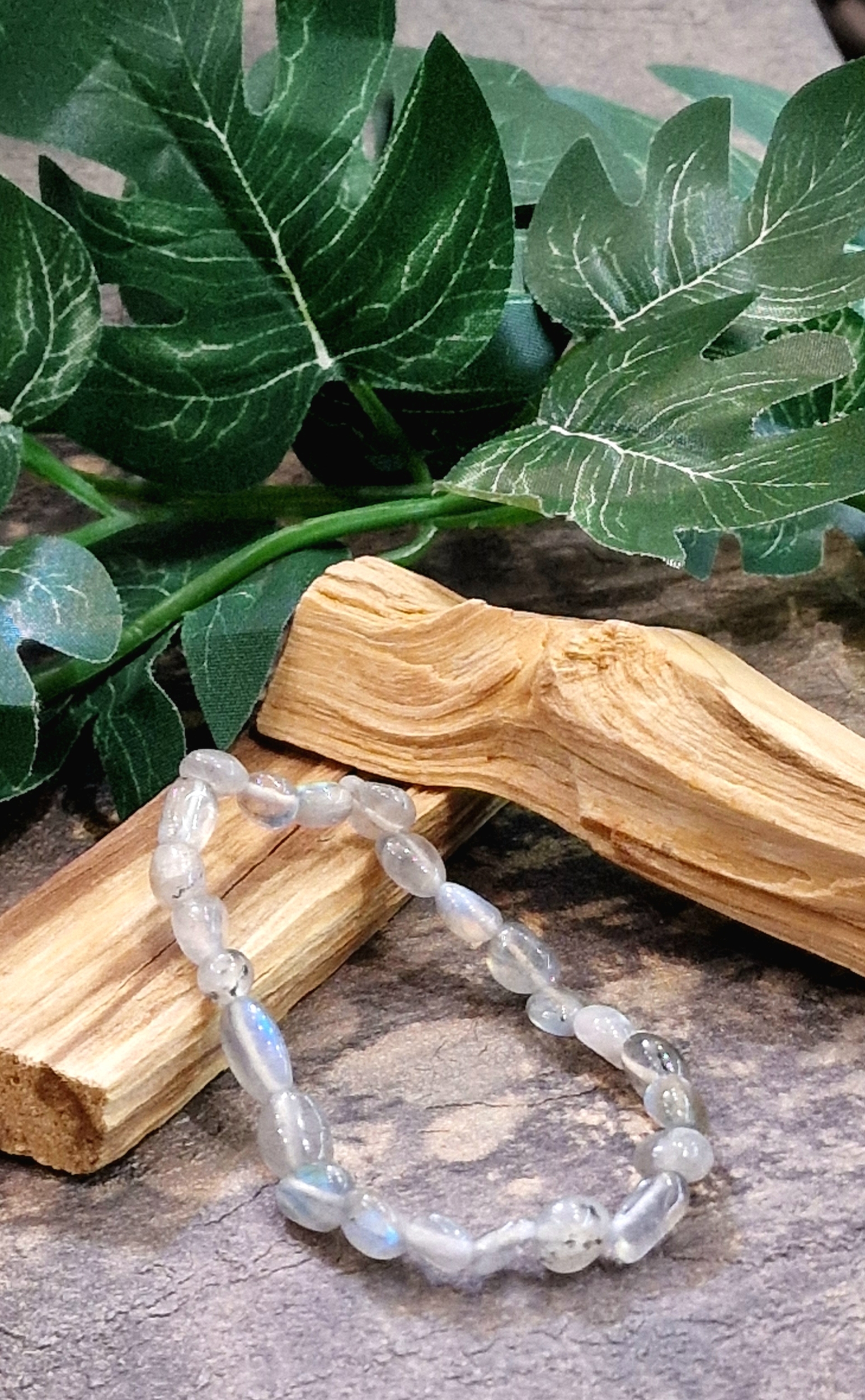 Bracelet mini roulé labradorite