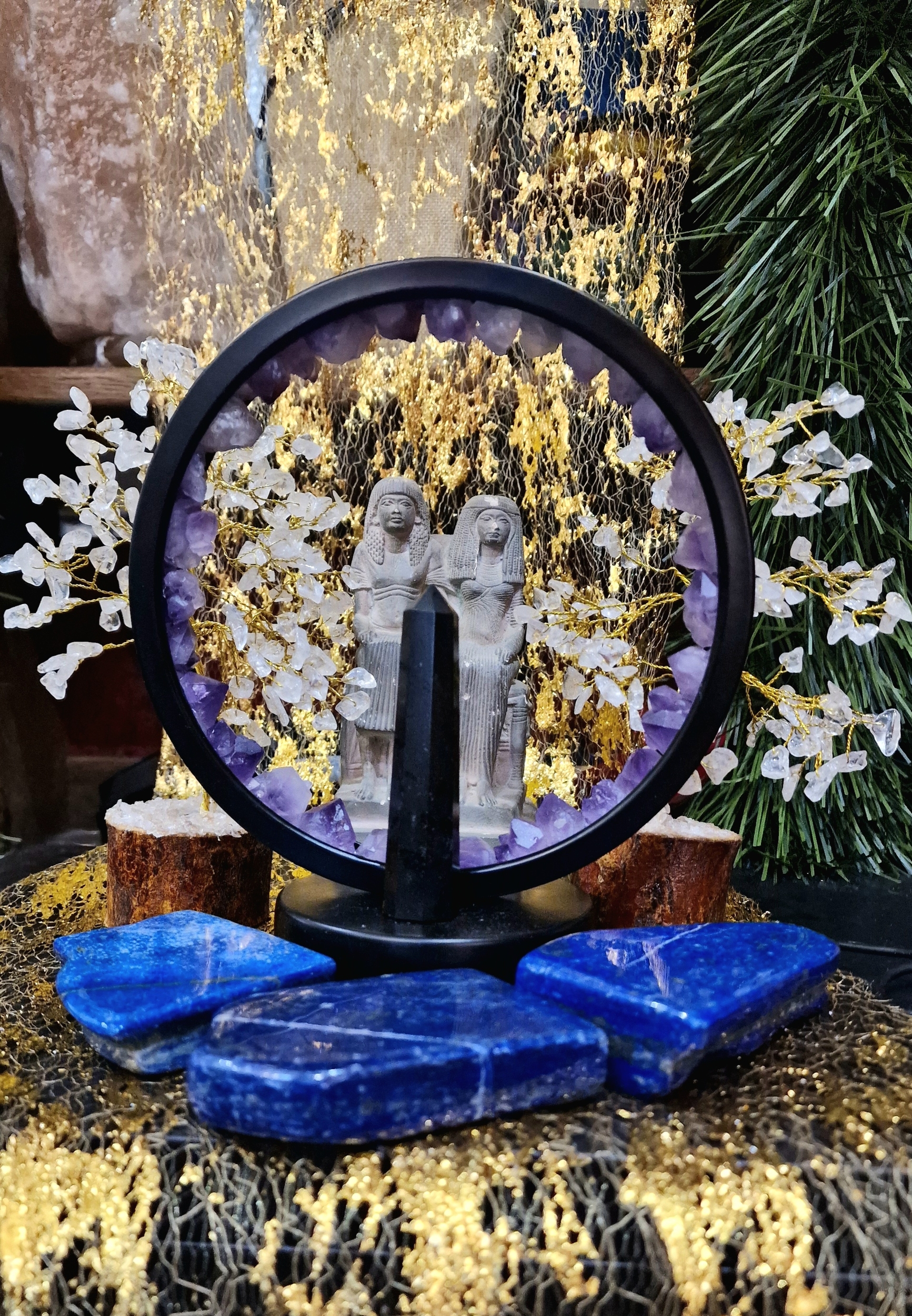 Obélisque tourmaline noire