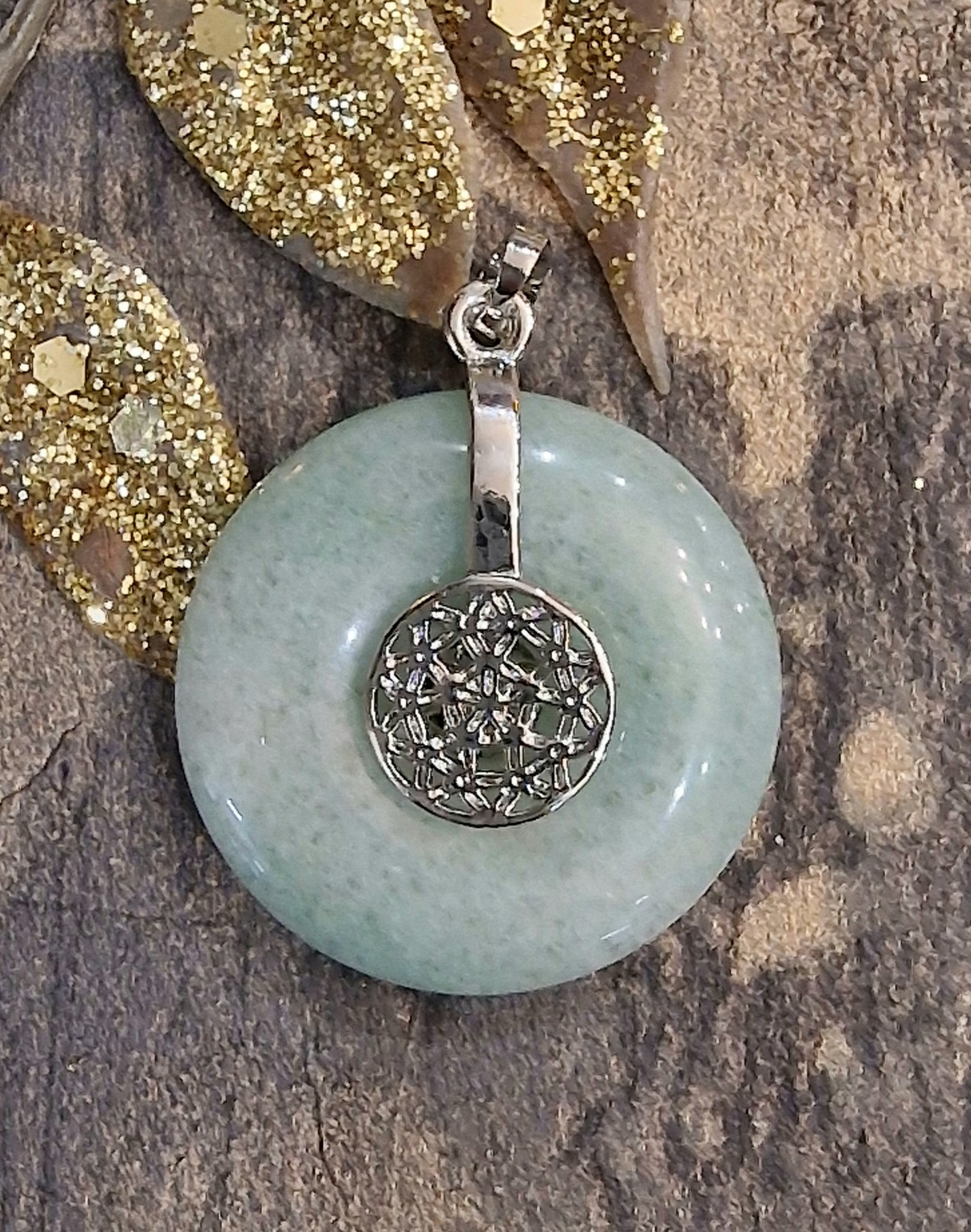Pendentif aventurine