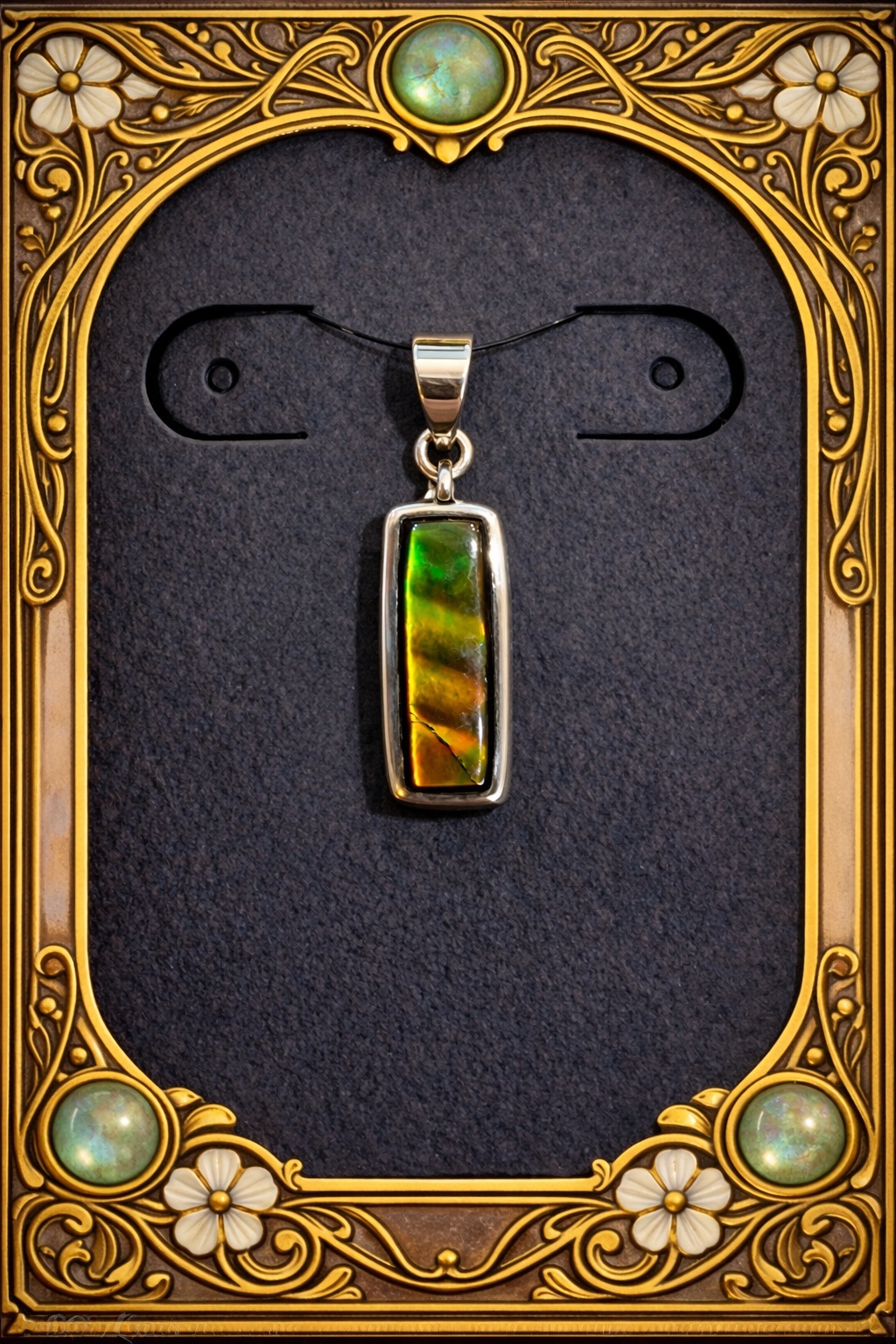 Pendentif ammolite