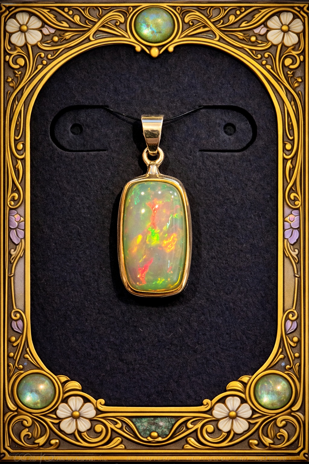 Pendentif opale