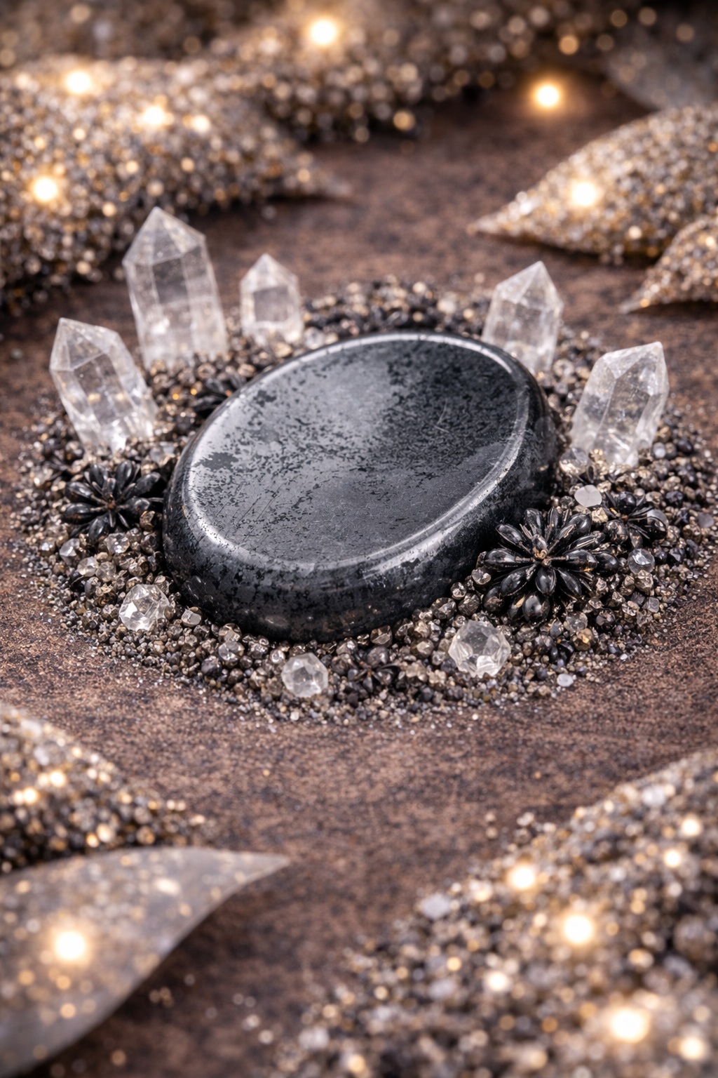 Pierre d\'apaisement hématite