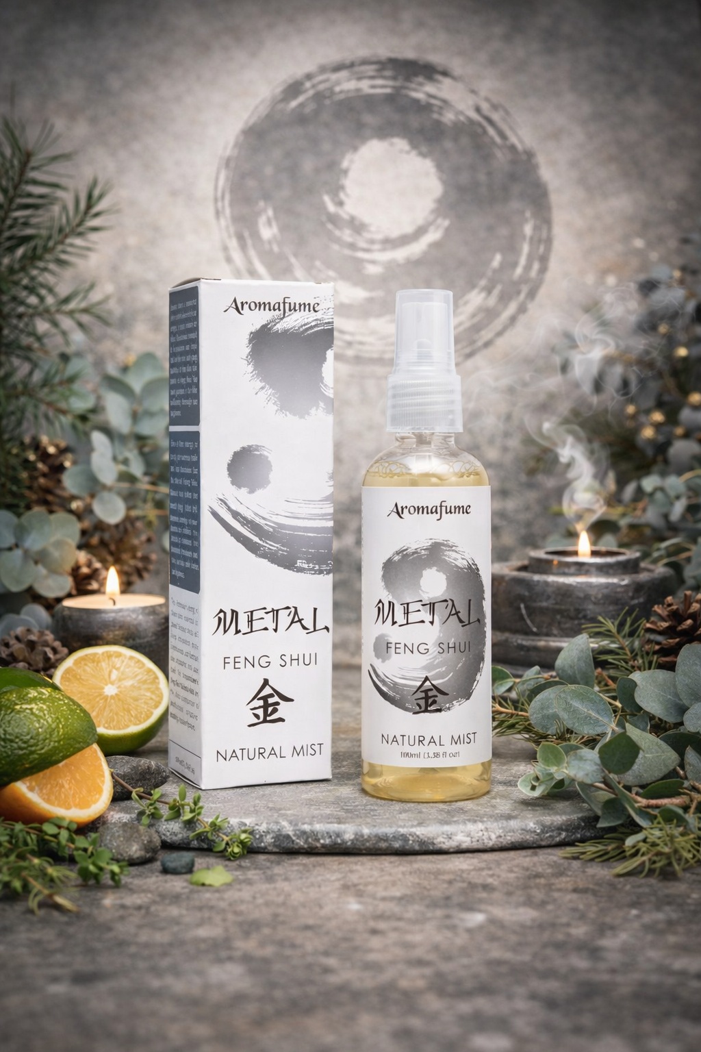 Brume d\'encens Feng Shui - Elément Métal