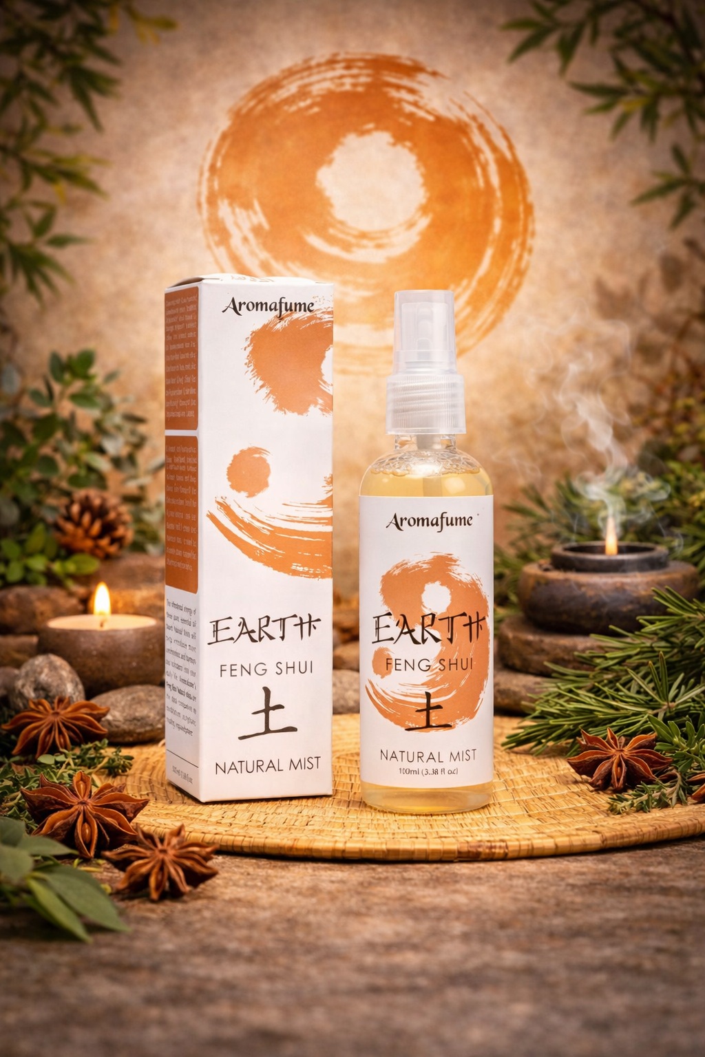 Brume d\'encens Feng Shui - Elément Terre