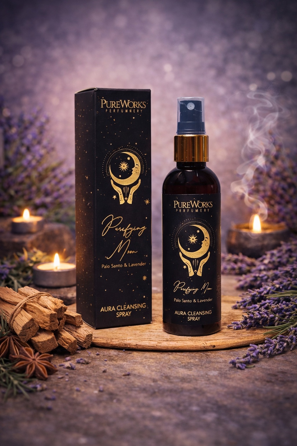Brume d\'encens Palo Santo et lavande