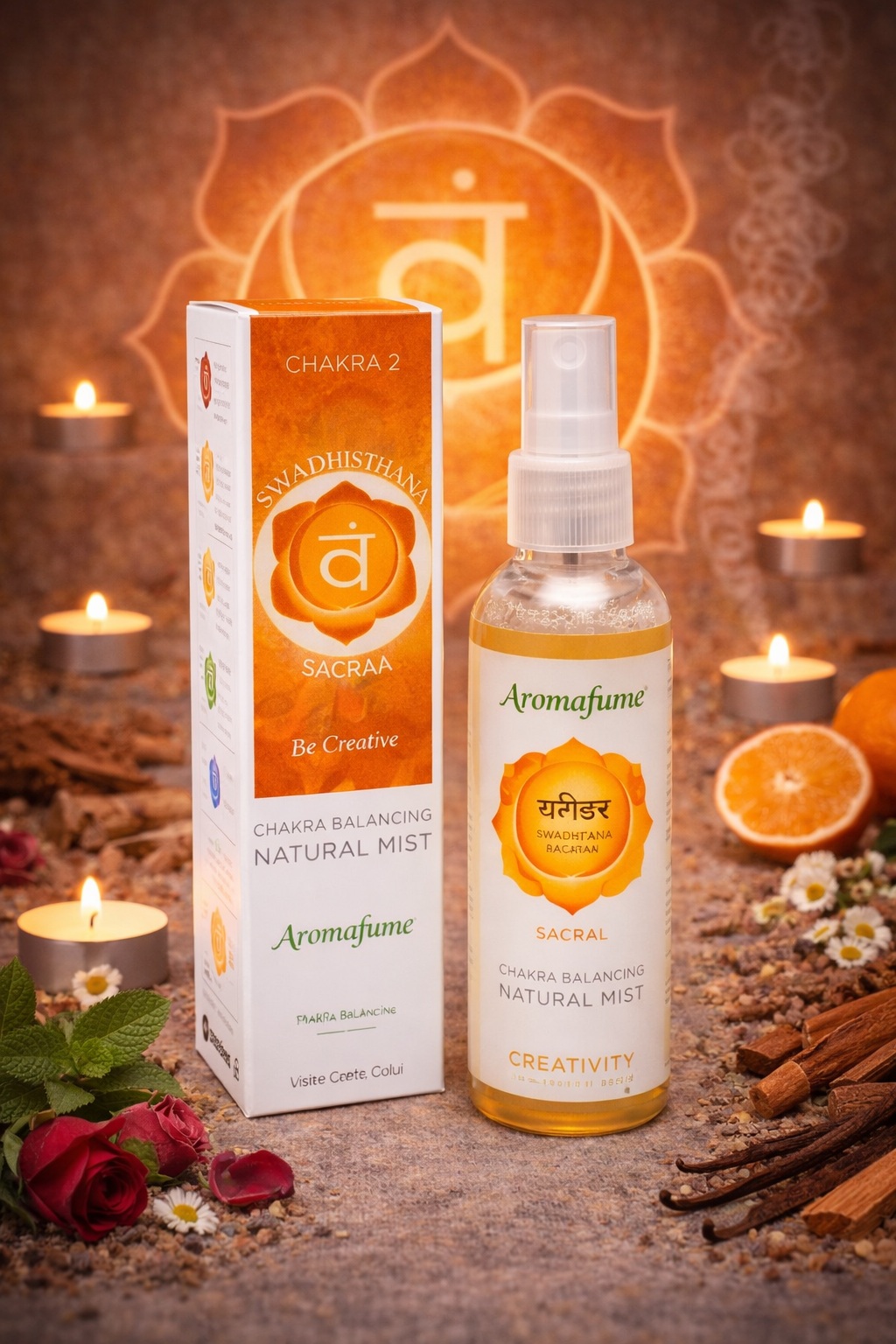 Brume d\'encens chakra 2 Swasdhistina