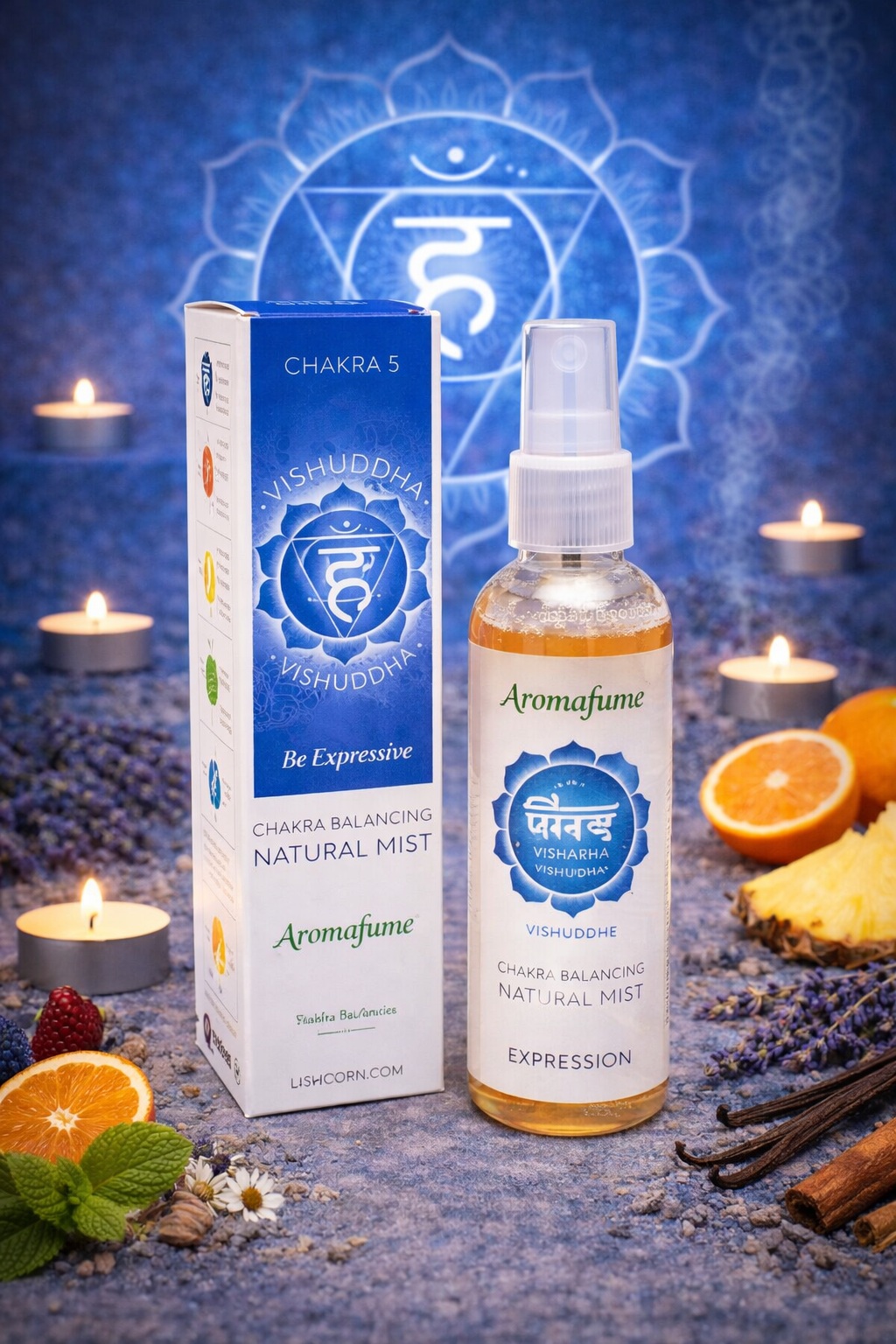 Brume d\'encens chakra 5 Vishuddha