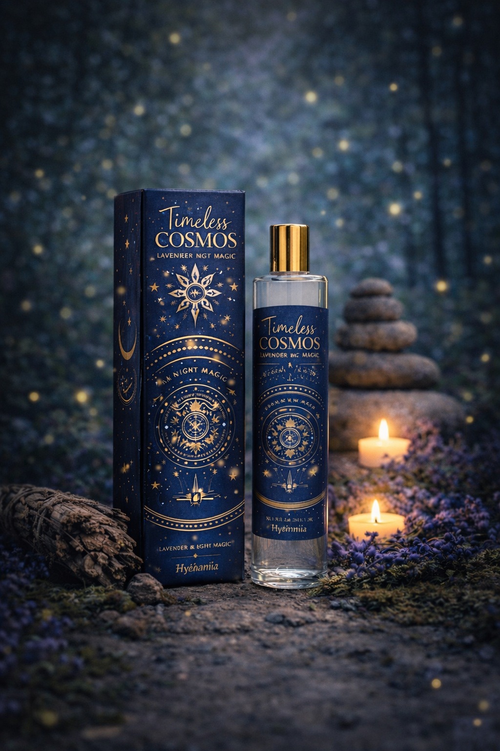 Brume d\'encens Sauge Blanche et Lavande - Timeless Cosmos