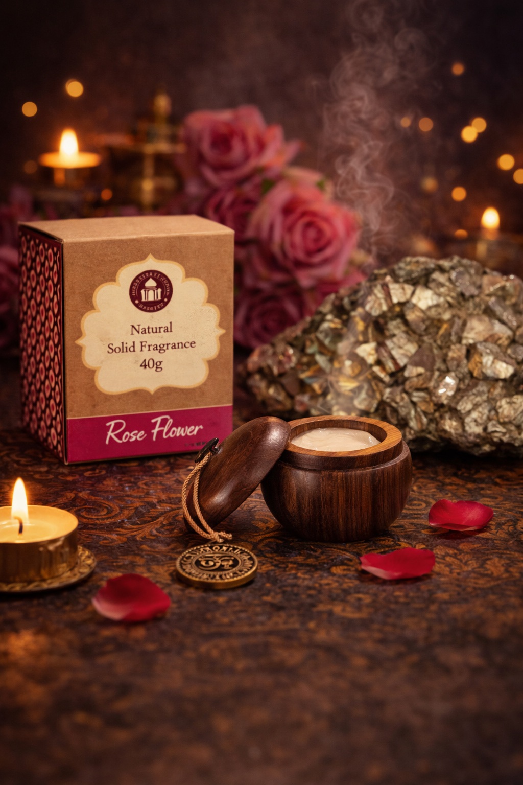 Crème parfumée Rose