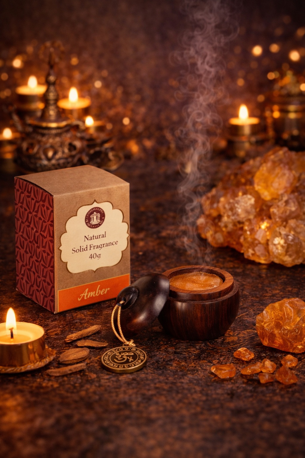 Crème parfumée Ambre