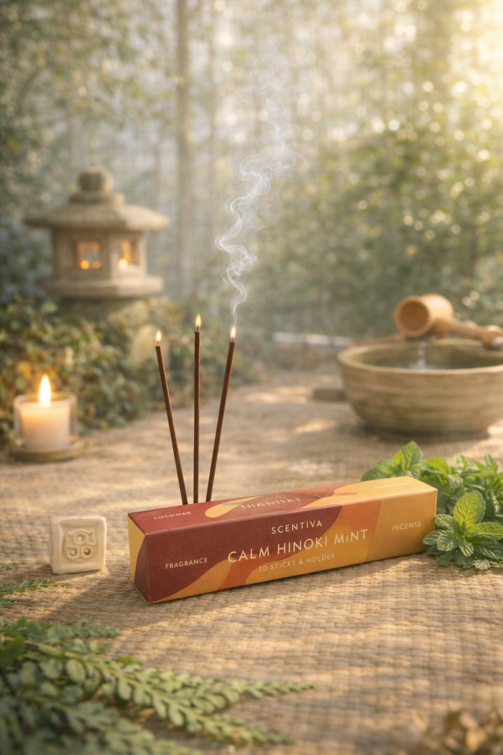 Encens Japonais Hinoki Mint Calm - Scentsual