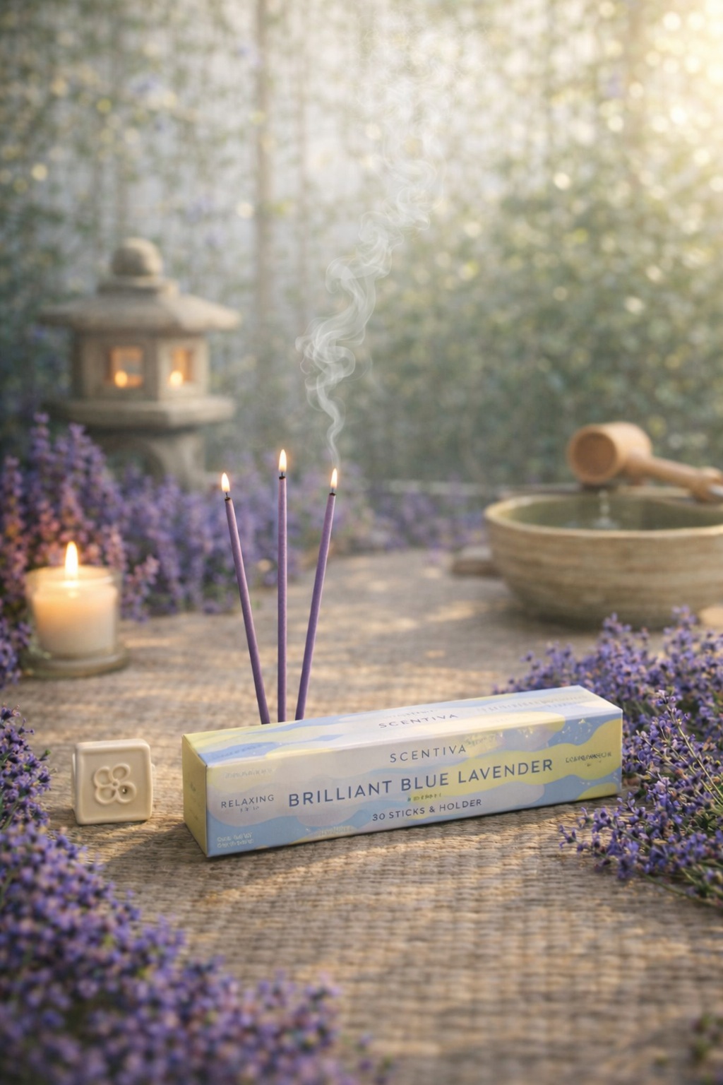 Encens Japonais Blue Lavender Brillant - Scentsual