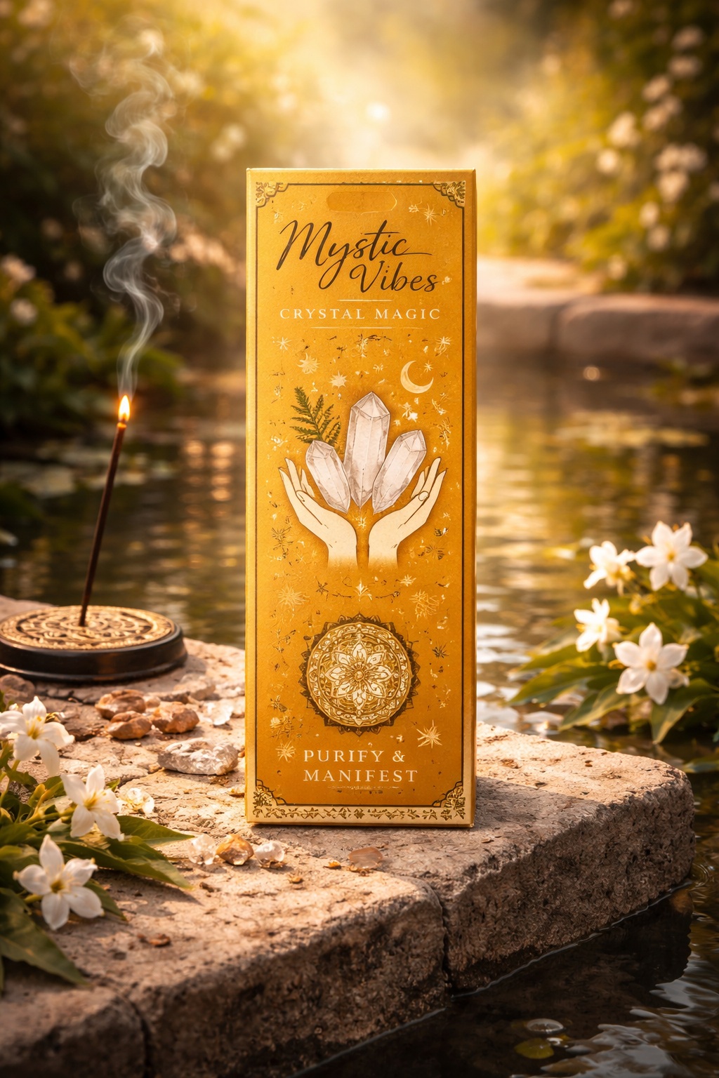 Encens lavande romarin Magic celestial Vibrations magiques