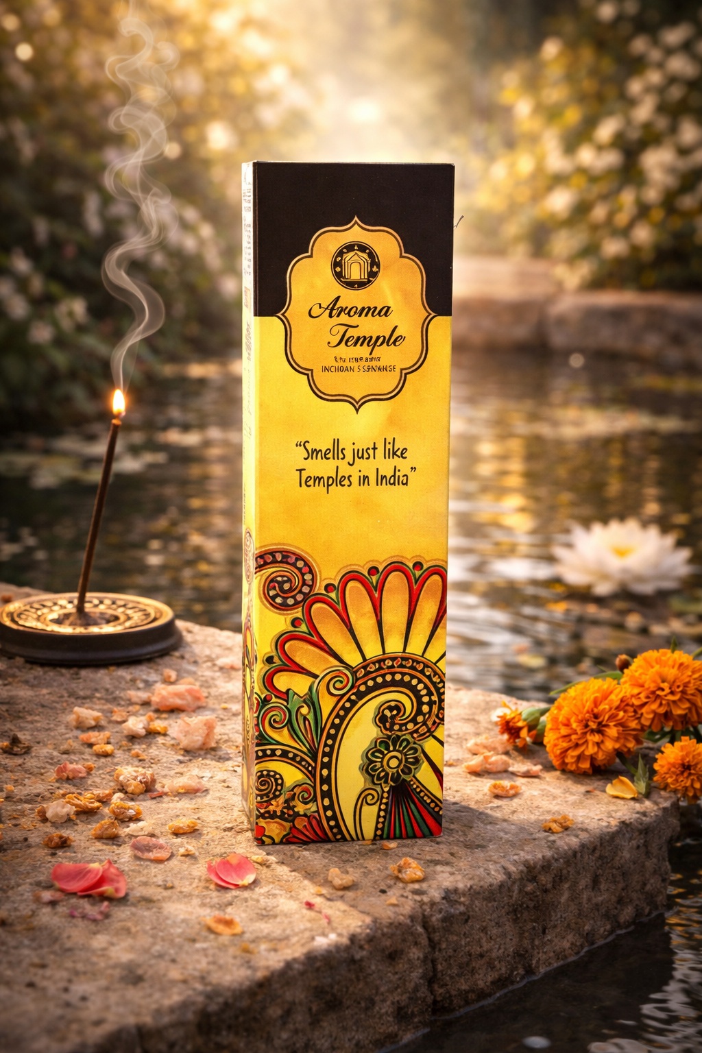 Encens AROMA TEMPLE - Golden Nag