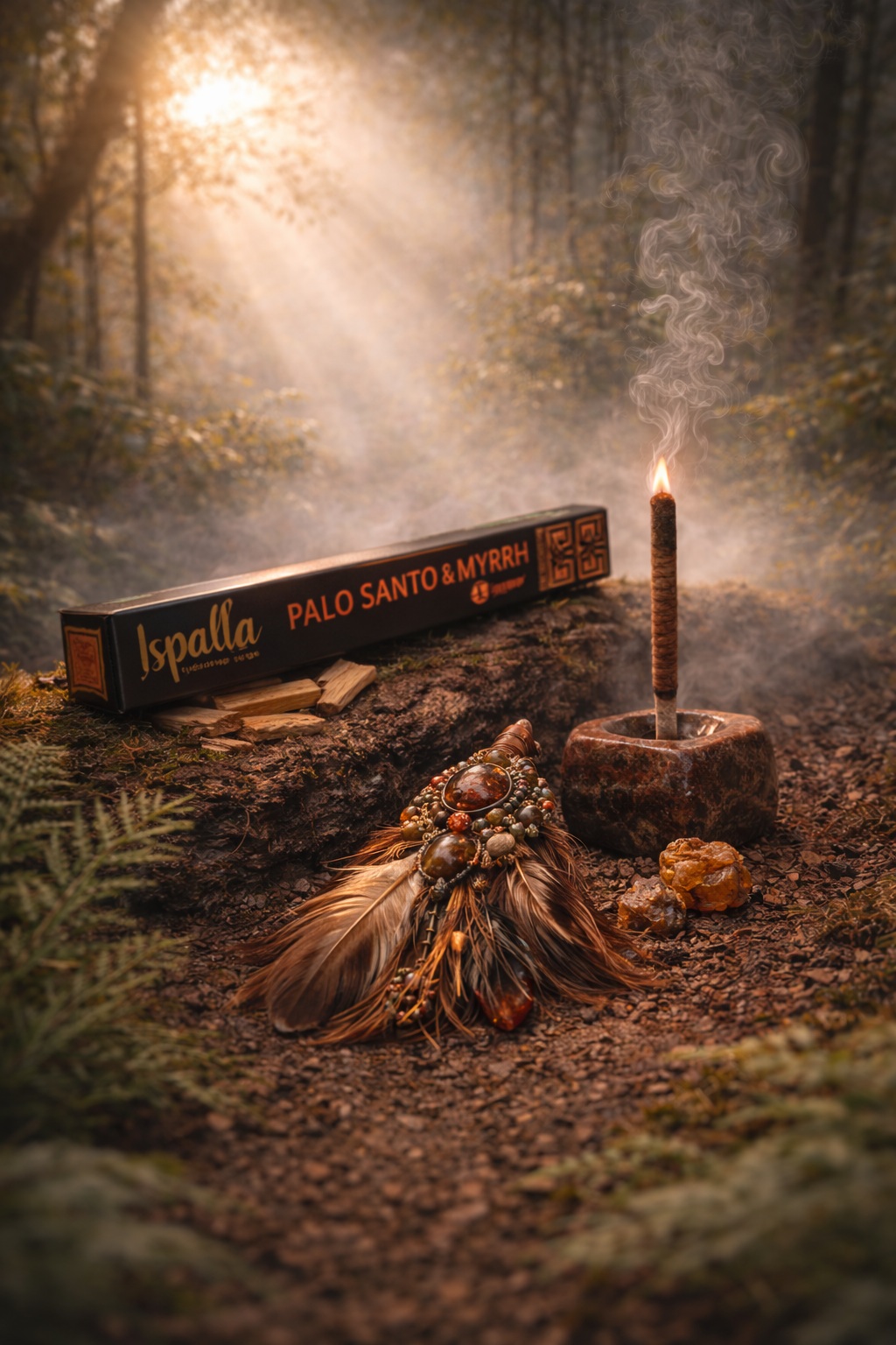 Encens Palo santo et myrrhe - Ispalla