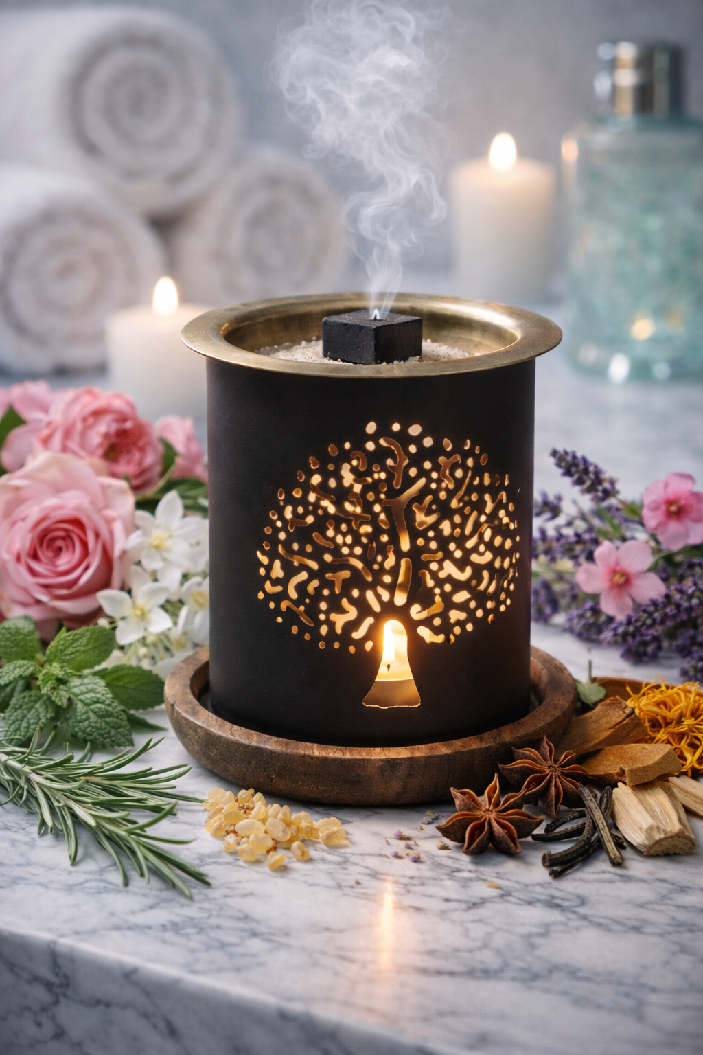 Encens brique Nag champa - Aromafume