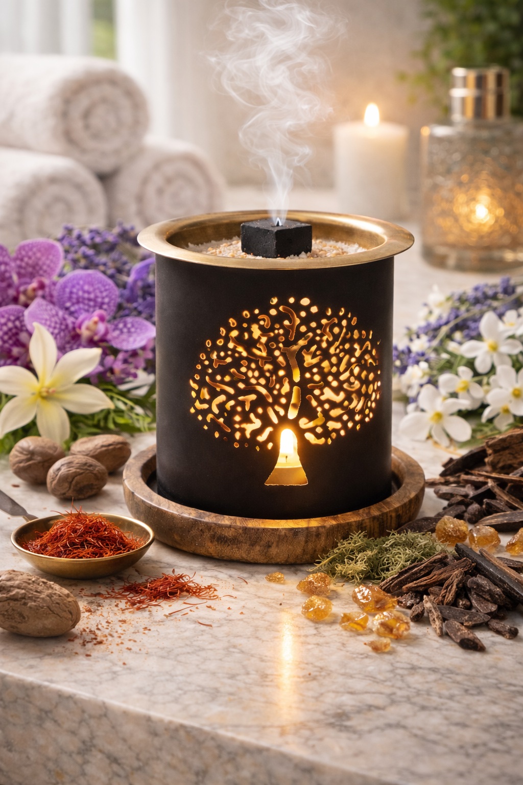 Encens brique Orchid Karma - Aromafume