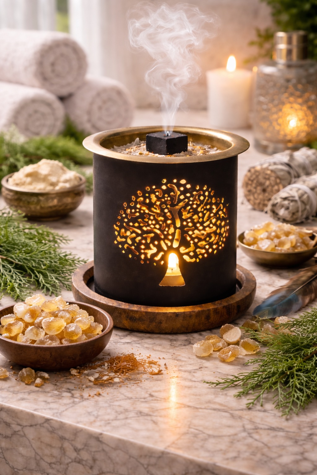 Encens brique copal - Aromafume