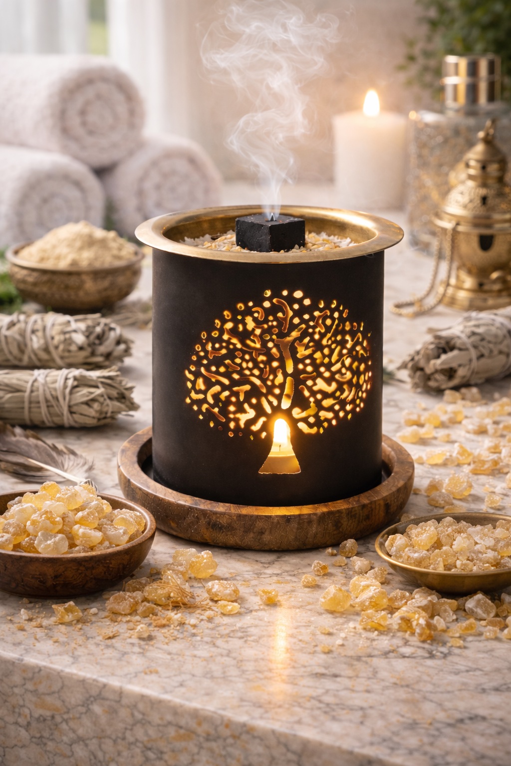 Encens brique Frankincense - Aromafume