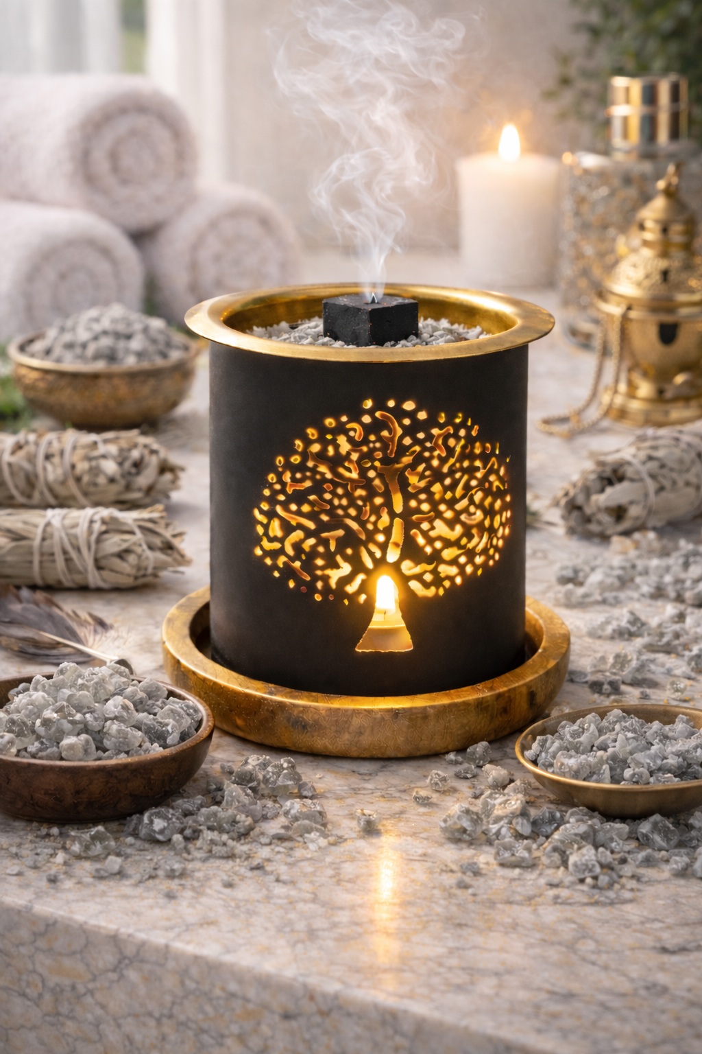 Encens brique Benjoin - Aromafume