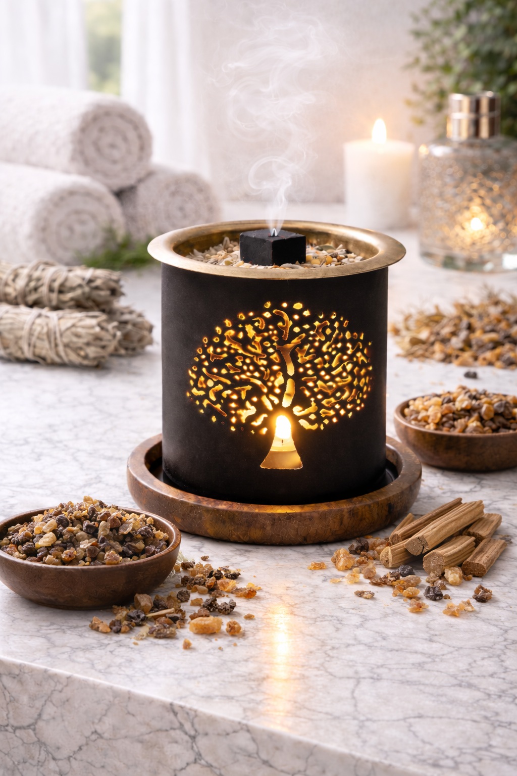 Encens brique Myrrhe - Aromafume