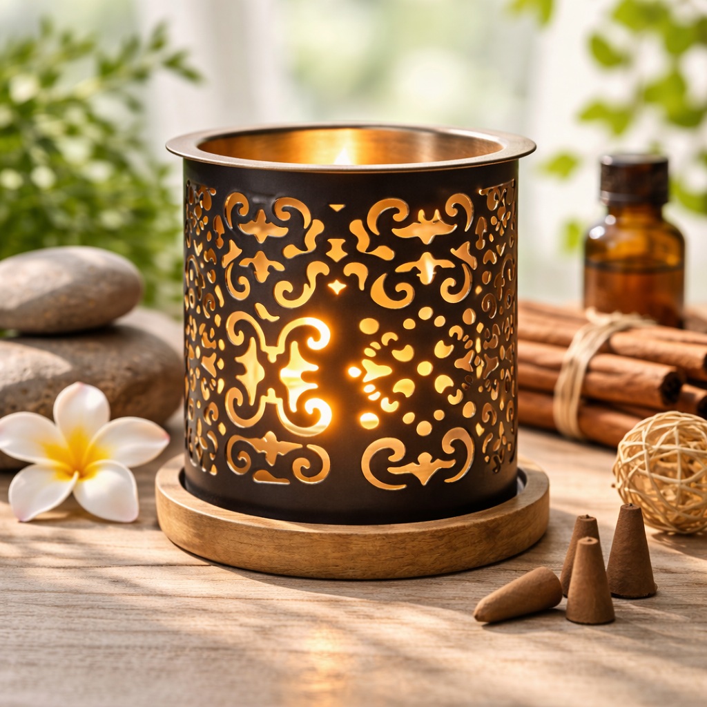 Brûle-Encens TAJ – Diffusion douce, harmonie et rituel parfumé
