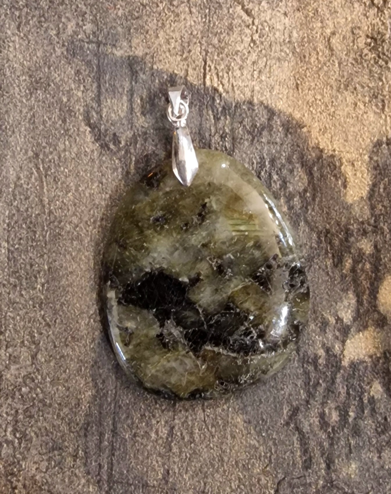 Pendentif labradorite