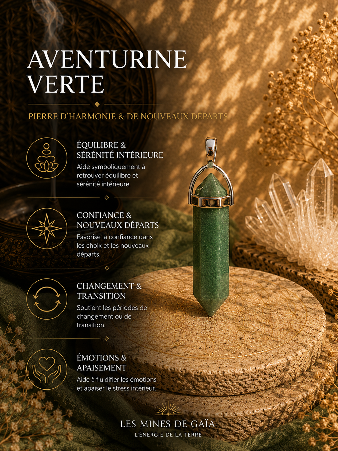 pendentif-aventurine-verte-proprietes