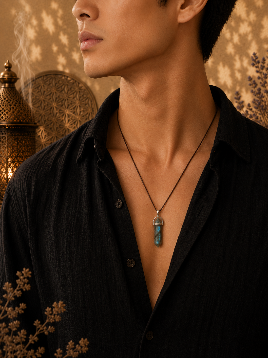 pendentif-labradorite-bitermine-porte-homme