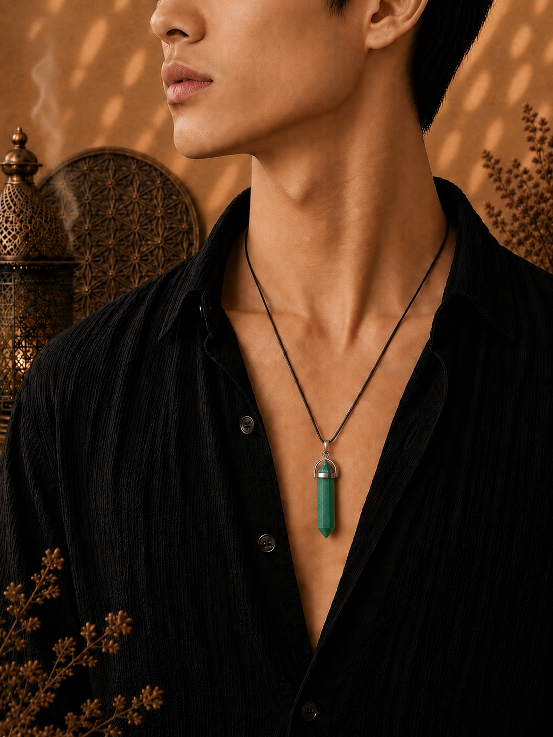 pendentif-aventurine-verte-bitermine-homme