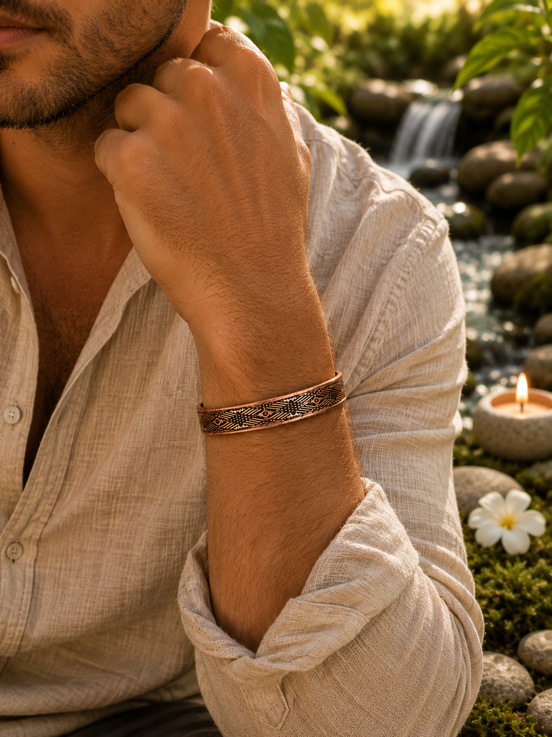 bracelet-cuivre-geometrie-sacree-homme