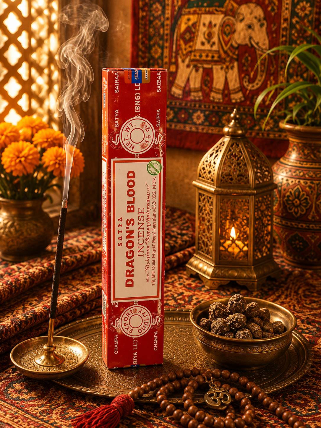Encens-Dragon-s -Blood-Satya -Protection-Purification-et-Ancrage