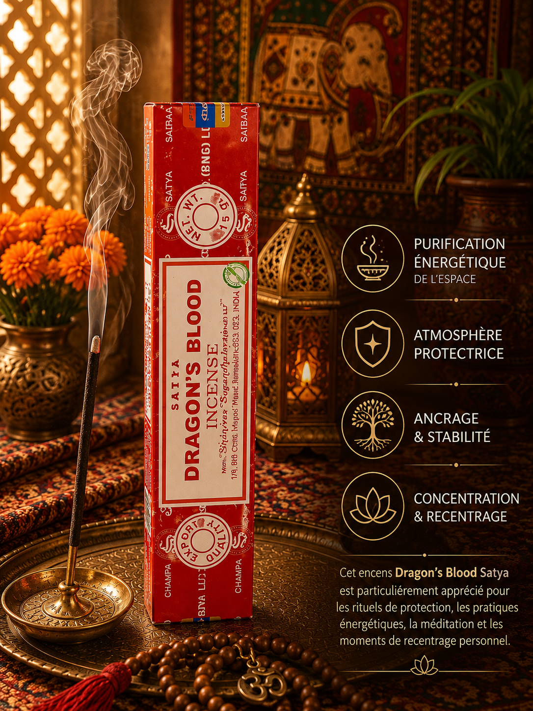 Encens-Dragon-s -Blood-Satya -Protection-Purification-et-Ancrage-bienfaits