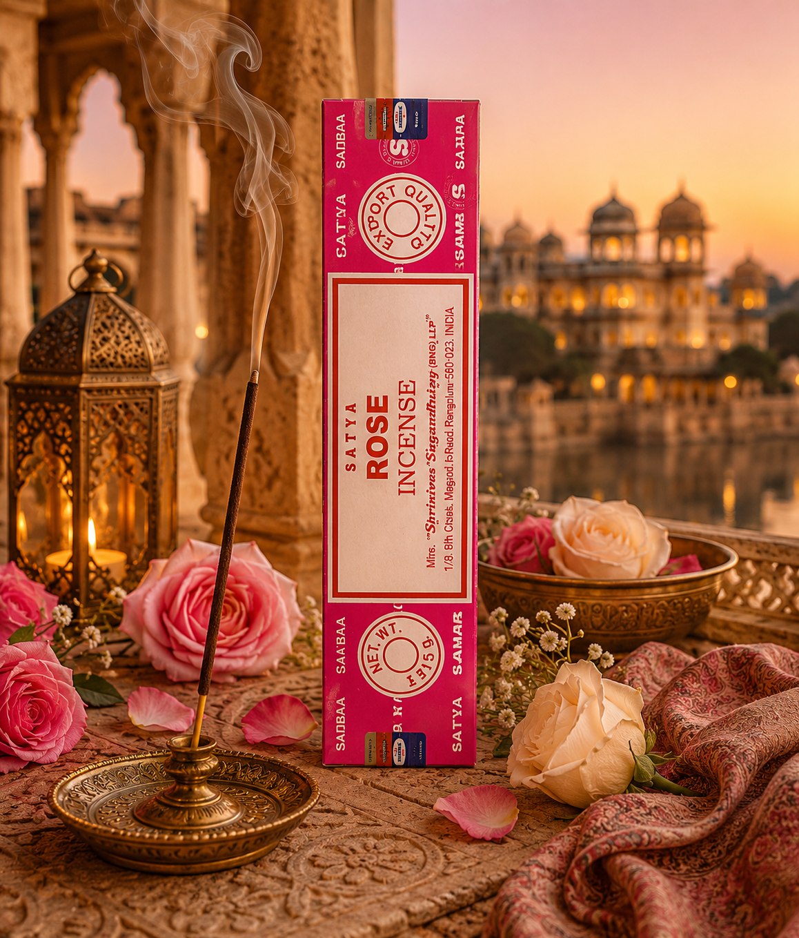 Encens-Rose-Satya-Amour-Harmonie-Émotionnelle-et-Bien-être-du-Cœur