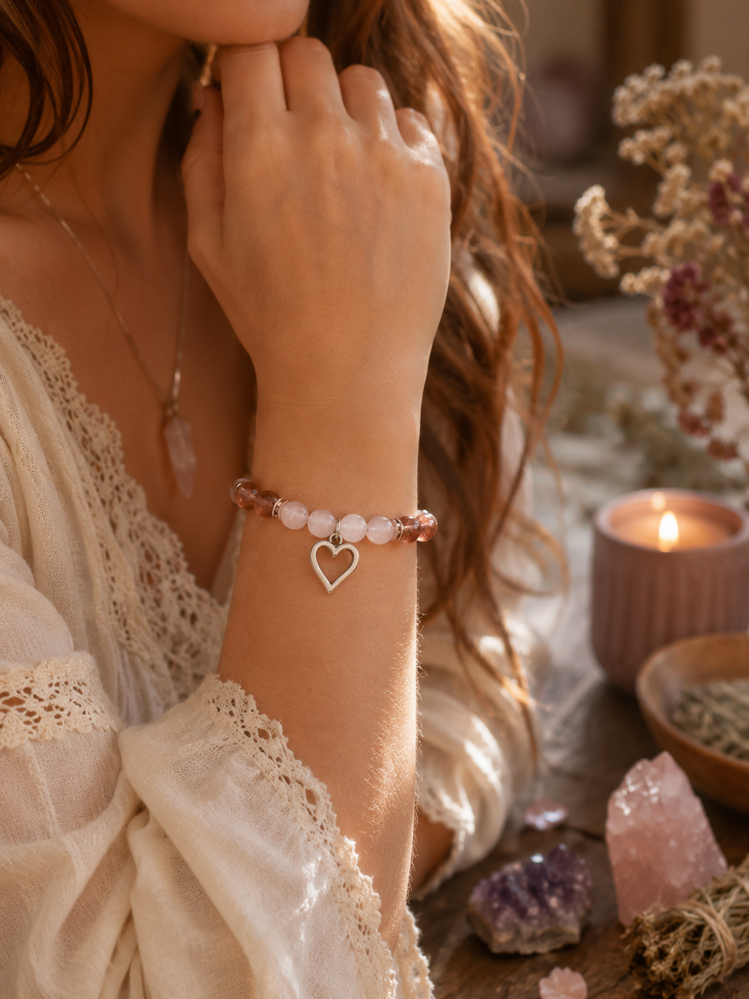 bracelet-quartz-rose-et-quartz-fraise-avec-charm-coeur-amour-et-harmonie-interieure-femme