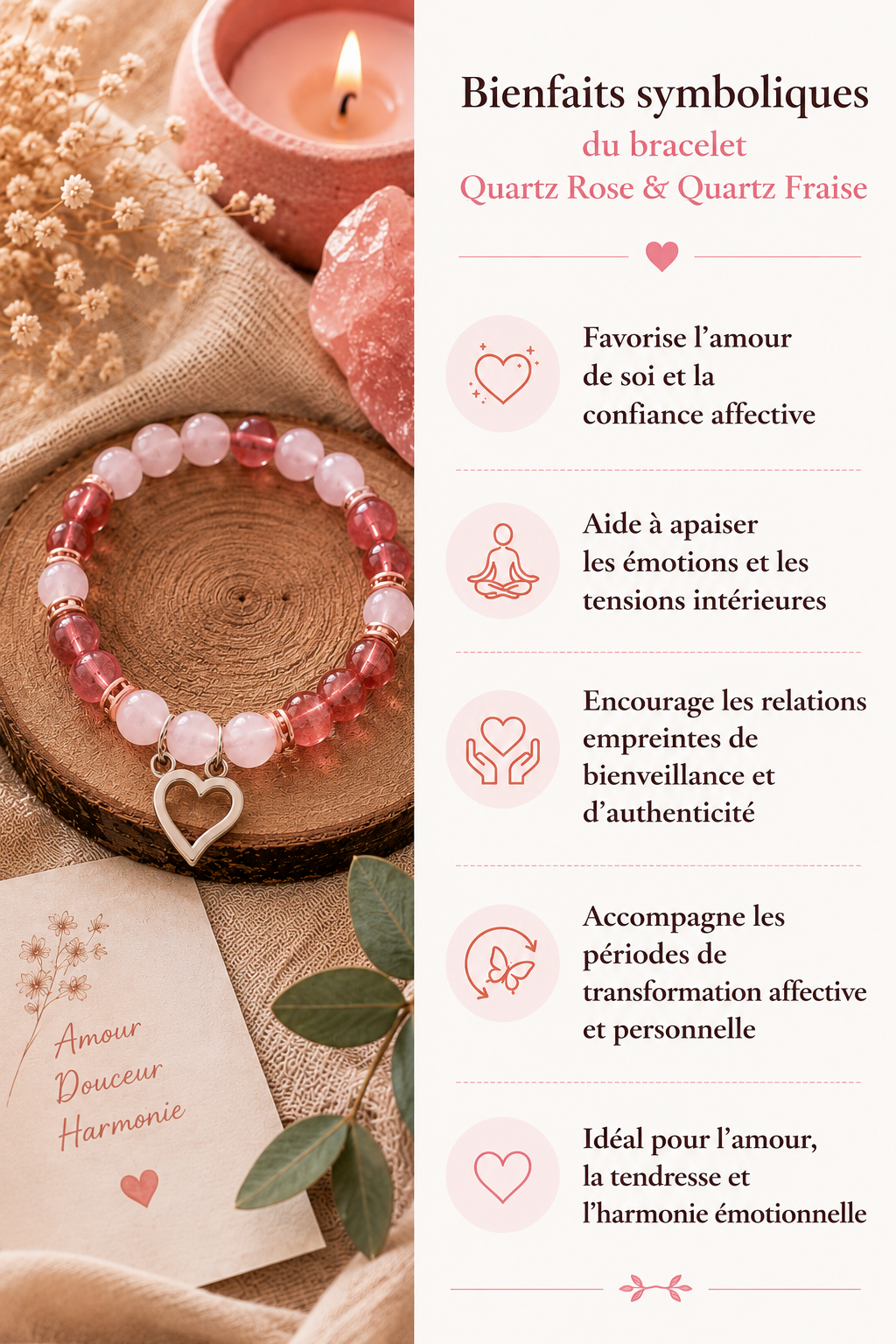 bracelet-quartz-rose-et-quartz-fraise-avec-charm-coeur-amour-et-harmonie-interieure-bienfaits