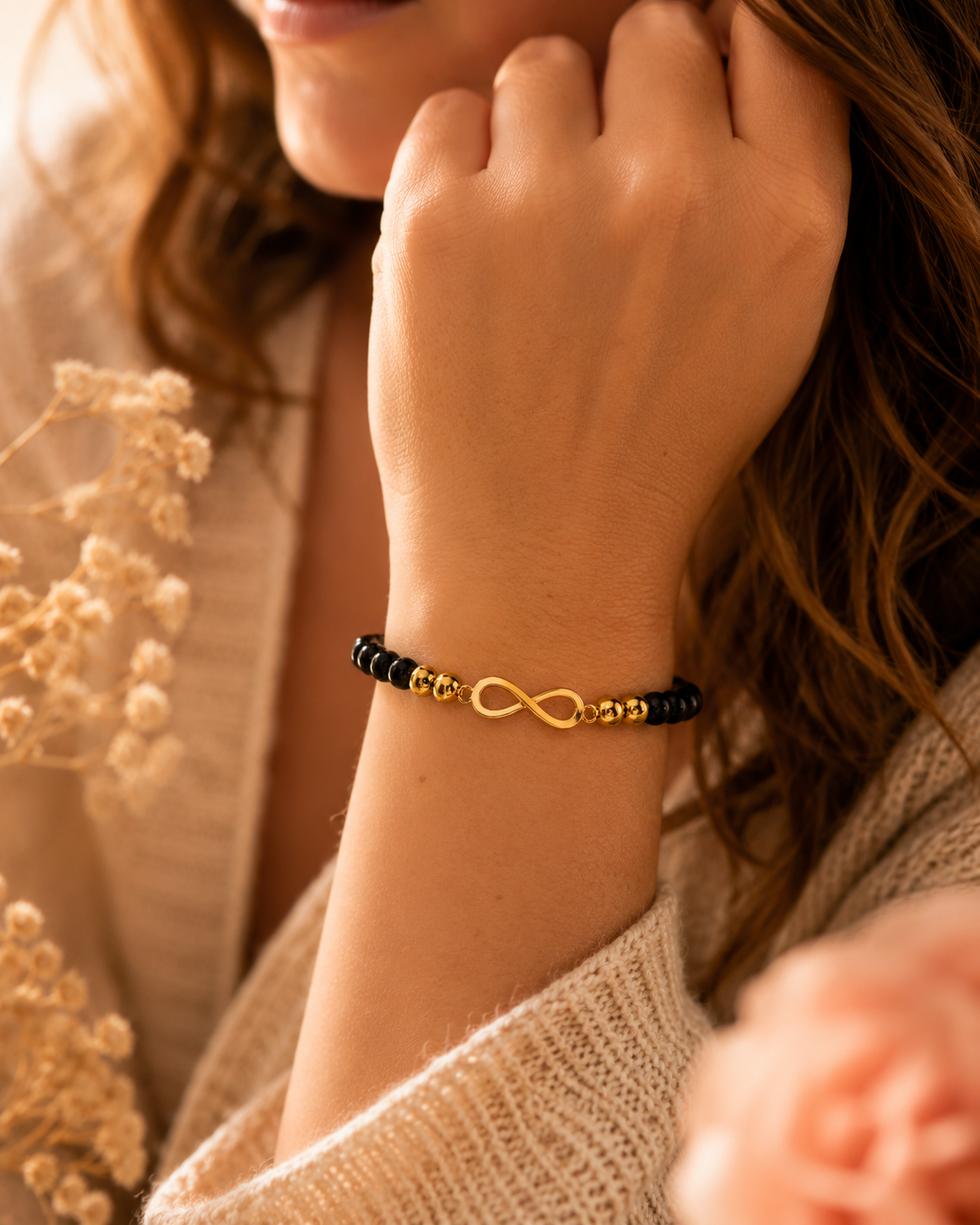 bracelet-tourmaline-noire-infini-protection-ancrage-et-equilibre-interieur-femme