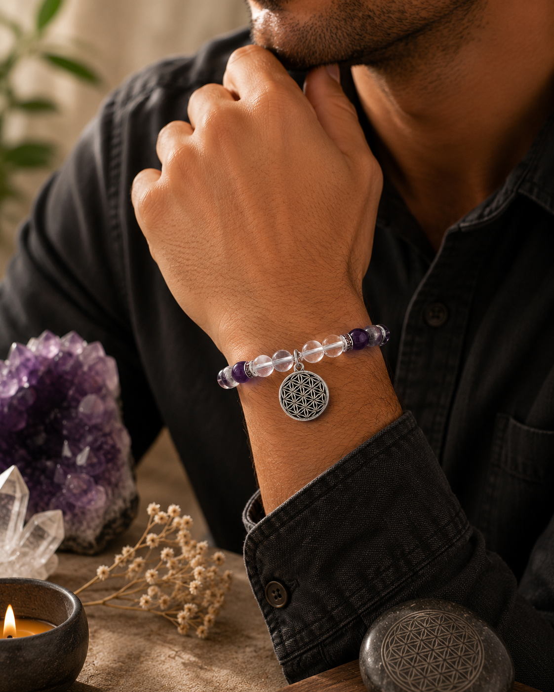 bracelet-amethyste-cristal-de-roche-fleur-de-vie-harmonie-et-serenite-homme