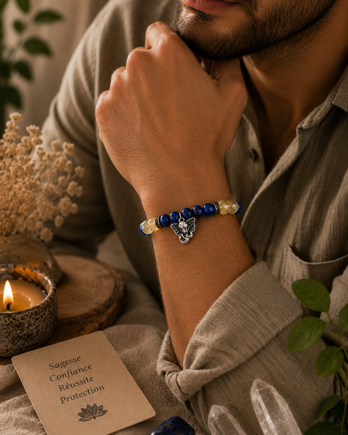 bracelet-lapis-lazuli-quartz-rutile-ganesh-sagesse-et-reussite-homme