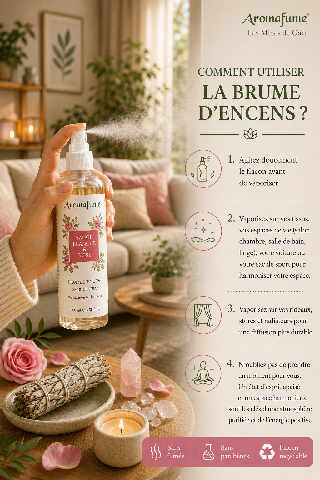 brume-d-encens-sauge-blanche-et-rose-aromafume-purification-et-harmonie-utilisation